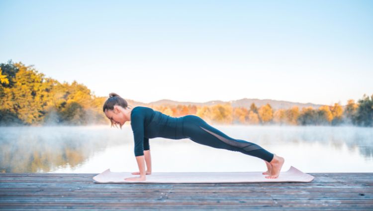 Yoga Plank Pose 